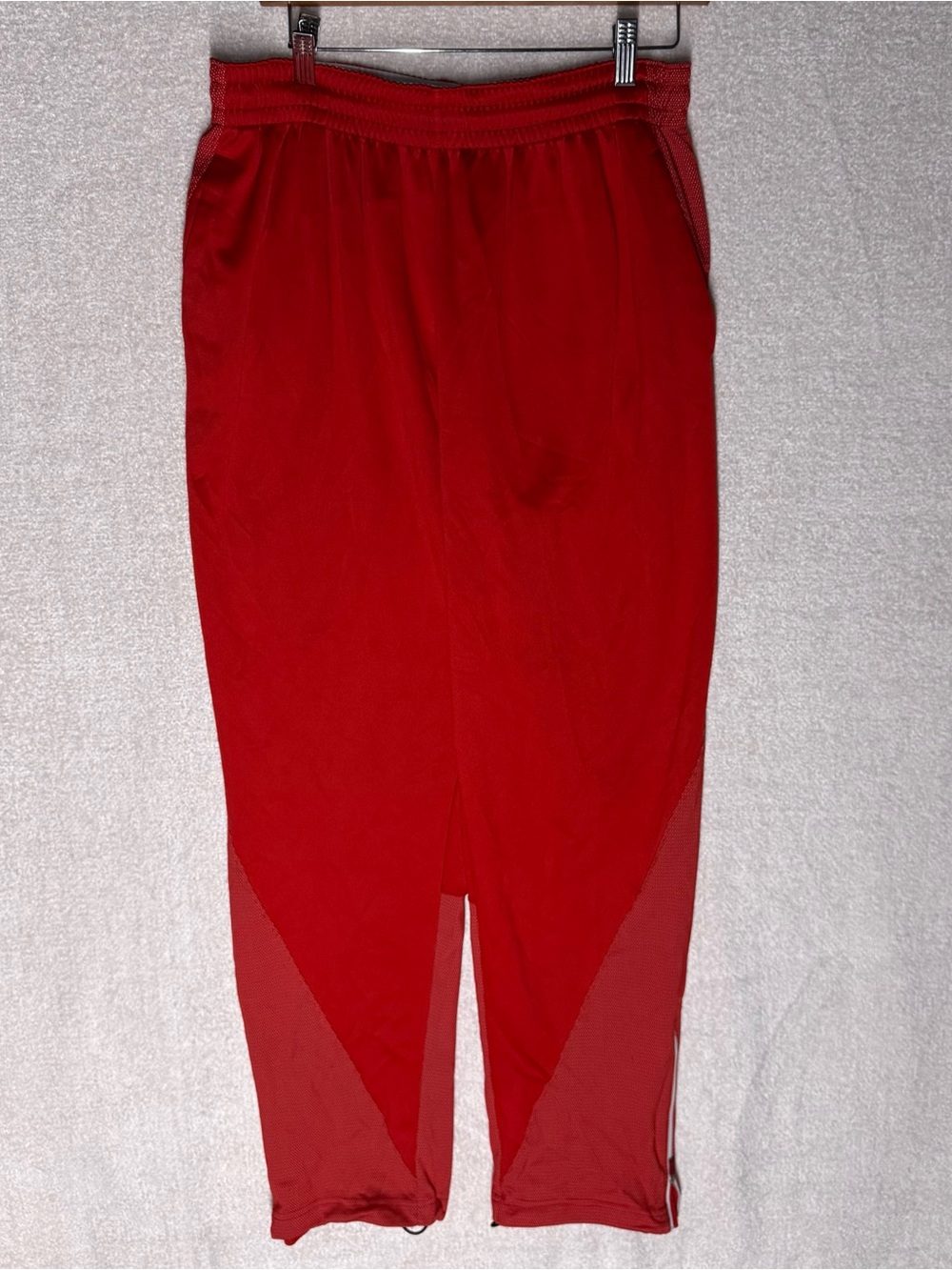 Jordan Men's Athletic Jogger Pants XL Red Jumpman Tapered Track Pants